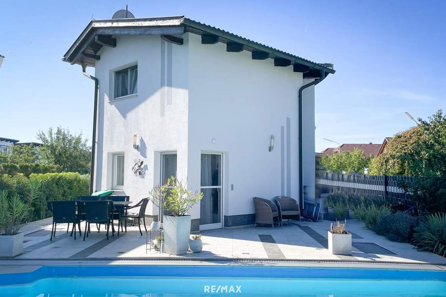 Natur, Ruhe, Pool, was will man mehr!, Haus-kauf, 599.000,€, 1220 Wien 22., Donaustadt