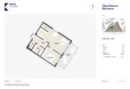 Attraktive 2 Zimmer Wohnung mit sonnigem Balkon in Bürmoos