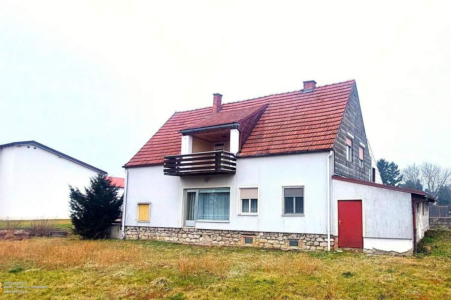145m² WFL, 2 Etagen, 600m² Garten, Balkon im OG, Haus-kauf, 215.000,€, 7020 Mattersburg