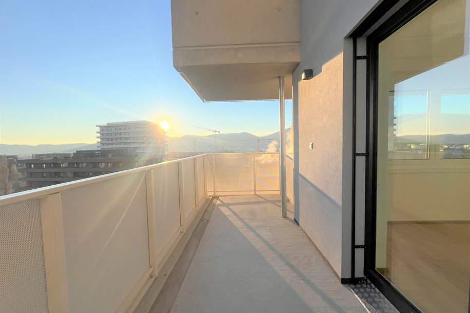 Modern wohnen in bester Lage | 3-Zimmer-Wohnung mit Balkon, Wohnung-miete, 1.050,78,€, 8020 Graz(Stadt)