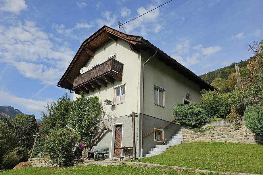 Freundliches Wohnhaus - in sonniger Aussichtslage, Haus-kauf, 230.000,€, 9545 Spittal an der Drau