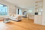 Hightech & Sommer Feeling garantiert! Premium-Gartenwohnung an der Alten Donau