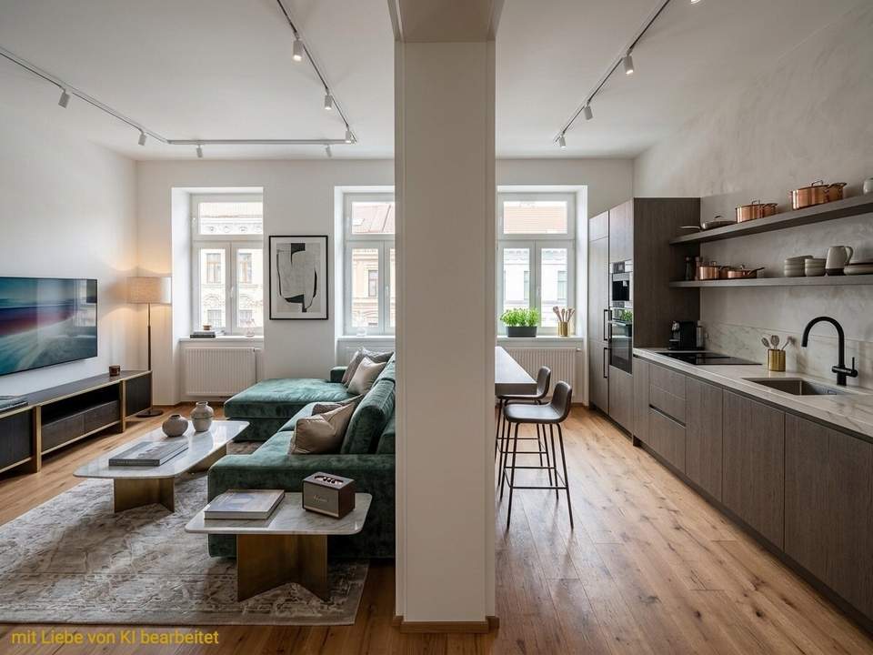 Erstbezug nach Sanierung! charmante 2-Zimmer Altbauwohnung trifft auf modere Ausstattung - jetzt zuschlagen
