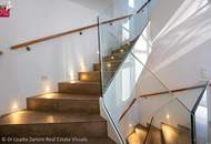Möbliertes Designer-Doppelhaus mit Spa & Pool nahe Wien