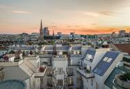 152 m² Dachgeschoss-Maisonette mit 3 Terrassen + Dachterrasse | 88 m² Freifläche, 4 Zimmer