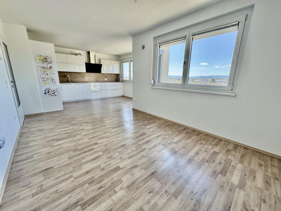 Wohnen mit Traum-Ausblick – 3 Zimmer bei der U1-Station Oberlaa