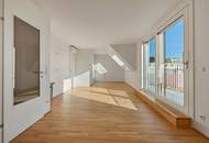Kühles Wohngefühl garantiert | Vorsorgewohnung im 1. Dachgeschoss mit Terrasse >> klimatisierter 2-Zimmer Wohntraum mit Top Anbindung