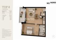 PRE SALE PREISHAMMER! Moderne 2-Zimmer-Neubauwohnung mit Loggia und durchdachtem Wohnkonzept