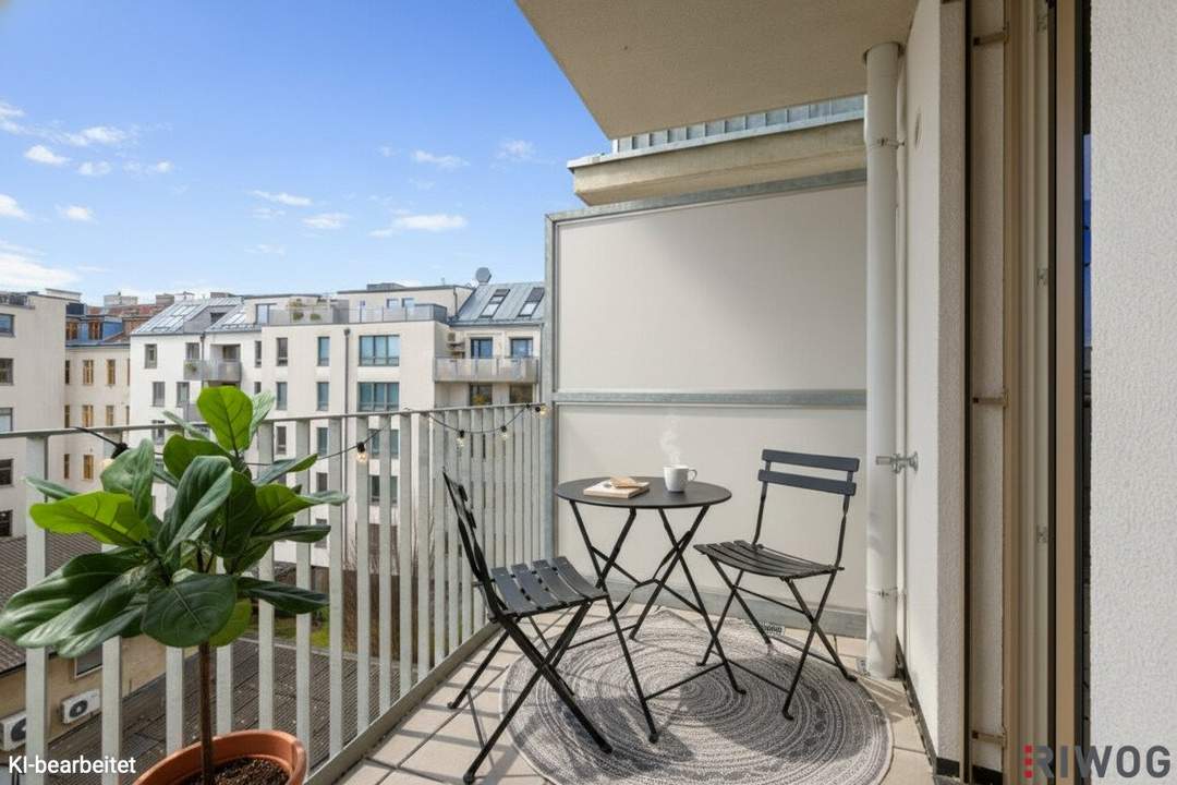 ERSTBEZUG mit Loggia/Balkon | Nähe Alte Donau | Hofseitig im 4.OG | Fernwärme | TG-Stellplatz optional | Ideal für Anleger oder Eigennutzer | Nachhaltiges Projekt