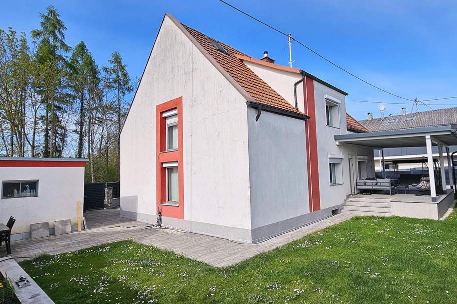 Charmantes Einfamilienhaus in Paschinger Waldrandlage, Haus-kauf, 590.000,€, 4061 Linz-Land