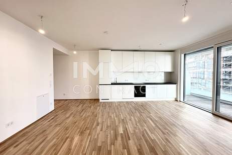 Traumhafte 3 Zimmer Wohnung mit 22m² Balkon im DANUBEVIEW, Wohnung-miete, 2.160,00,€, 1220 Wien 22., Donaustadt