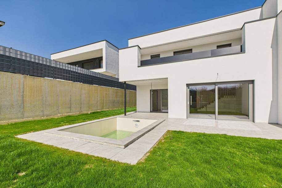 Doppelhaushälfte mit Pool und Klimaanlage, Haus-kauf, 3311 Amstetten