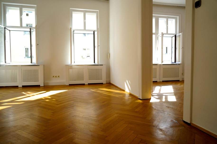 Innenstadtnähe. Elegante, klassische Altbauwohnung, Wohnung-miete, 1.590,00,€, 1040 Wien 4., Wieden