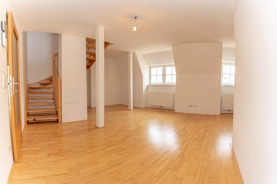 Stilvoll Wohnen in Gresten - 3 Zimmer Maisonette Wohnung mit Galerie Charakter, Wohnung-kauf, 139.275,€, 3264 Scheibbs