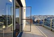 Luxuriöses 4-Zimmer-Penthouse mit drei Terrassen bei U1 Kagraner Platz