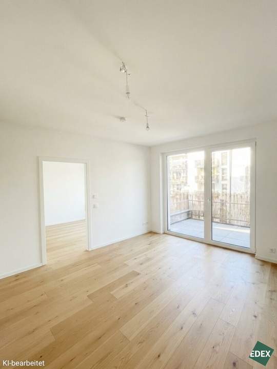 Wohnen mit großem Balkon: Traumhafte 2-Zimmer-Wohnung direkt an der U3 I WOHNEN IN SANKT-GOTTHARD