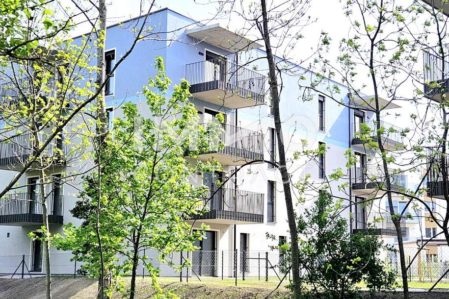 Provisionsfreie 2-Zimmer-Wohnung mit großem Süd-Balkon im Erstbezug, Wohnung-kauf, 288.000,€, 2700 Wiener Neustadt(Stadt)