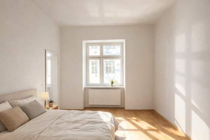 RUHIGES INNENHOF-ALTBAUJUWEL NÄHE MILLENNIUM CITY – ERSTBEZUG NACH DESIGN-SANIERUNG, Wohnung-kauf, 299.000,€, 1200 Wien 20., Brigittenau