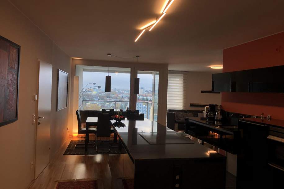 Traumwohnung mit Blick auf die Stadt, Besichtigungen am 30.09. ab 17.00 Uhr, Wohnung-miete, 1.813,11,€, 4020 Linz(Stadt)