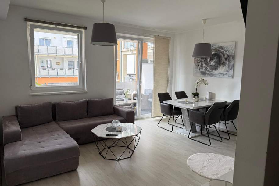 Vösendorf Seepark, Stilvolle 3- Zimmer- Wohnung mit Balkon und Parkplatz, Wohnung-kauf, 349.000,€, 2331 Mödling