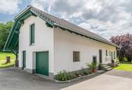 Zweifamilienhaus mit vielseitigem Gewerbebereich &amp; exklusivem Wellnesshaus