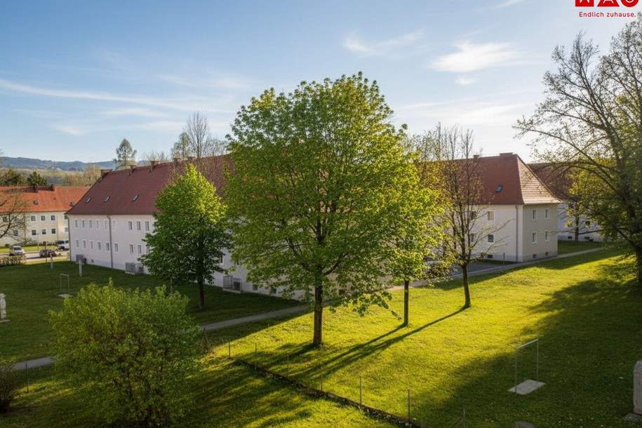 Sehr attraktive und ansprechende Wohnung ruhig und grün gelegen! Tolle Raumaufteilung für äußerst flexible Nutzungsmöglichkeiten! 1A-Infrastruktur wird geboten!, Wohnung-miete, 572,69,€, 4400 Steyr(Stadt)