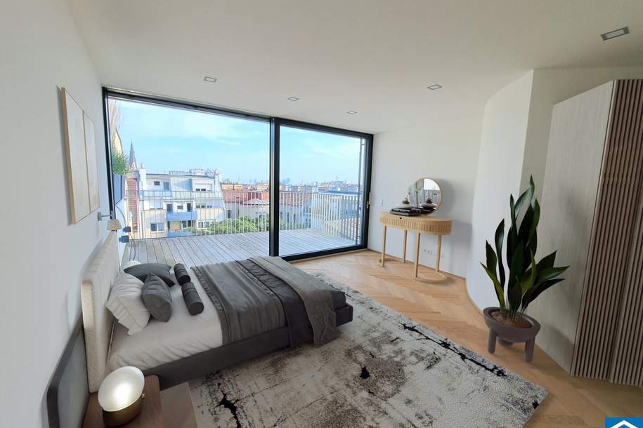 Stilvolle Maisonettewohnung mit Kamin und Dachterrassen im 4. Bezirk, Wohnung-kauf, 990.000,€, 1040 Wien 4., Wieden