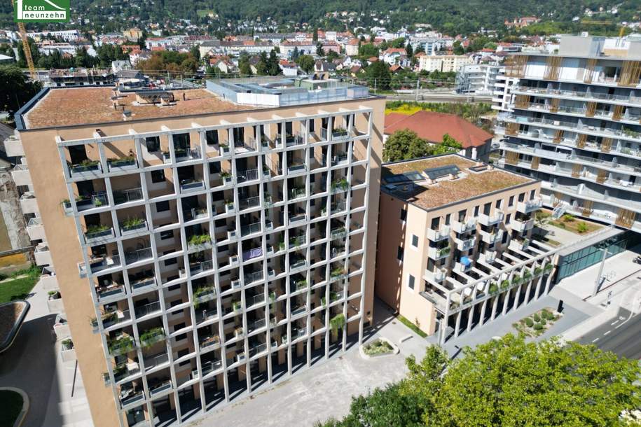 Wohnen an der UNESCO-Esplanade – urbanes Lebensgefühl in Reininghaus, Wohnung-miete, 450,60,€, 8020 Graz(Stadt)