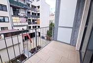 HUMBOLDTGASSE, U1 NÄHE, 76 m2 Neubau inkl. 4 m2 Loggia, Wohnküche, 2 Zimmer, Parketten, Wannenbad, 2. Liftstock