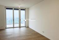 Luxuriöse Wohnung mit 32 m2 großem Balkon und Stadtblick in einem neuen, mehrstöckigen Premiumgebäude + Tiefgaragenplatz! 2. Bezirk. U2