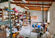 Wohn- und Gewerbeliegenschaft mit Werkstatt, Lagerflächen und großem Grundstück in Orth an der Donau