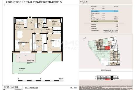 ZUHAUSE in STOCKERAU, Wohnung-kauf, 342.497,€, 2000 Korneuburg