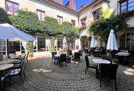 "Stadtcafe Purkersdorf in der Passage direkt an der Fußgängerzone"