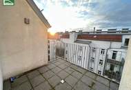 DG-Wohnung in Ruhelage nahe Reumannplatz und Antonspark mit toller Terrasse im sanierten Altbau!