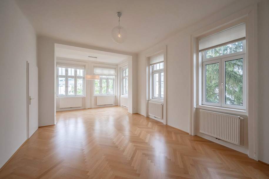 Videotour verfügbar - traumhaft helle 3-Zimmer-Wohnung mit Loggia im 2. Stock (ohne Lift), Wohnung-miete, 1.728,92,€, 2500 Baden