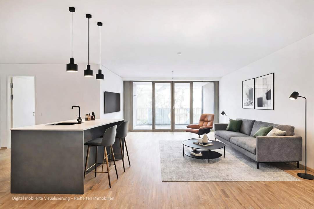 Großzügige, zentrale Wohnung - bezugsfertig