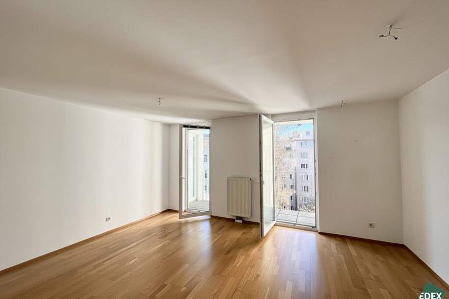 Ruhige 3-Zimmer-Wohnung mit Balkon nahe der Haltestelle Kliebergasse, Wohnung-miete, 1.599,00,€, 1050 Wien 5., Margareten