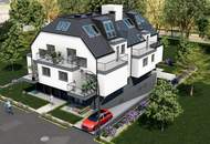 Erstbezug! 2-Zimmer Dachgeschosswohnung mit zwei Dachterrassen, Nähe Oberes Mühlwasser