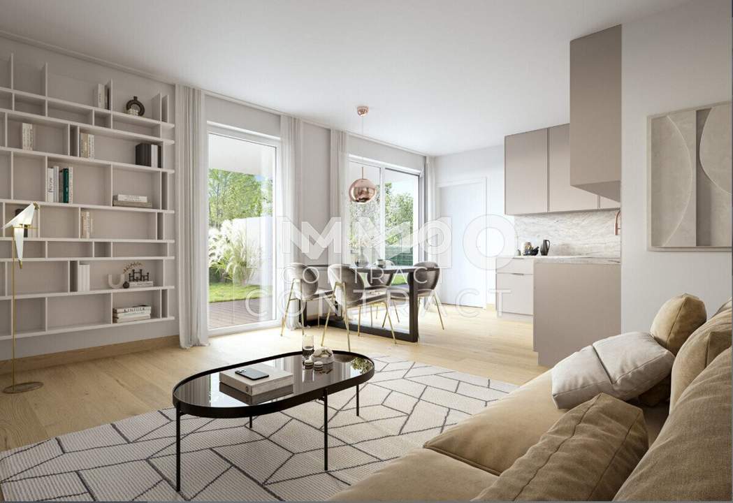 Perfekte Single Wohnung mit eigenem Garten! U1 Kagraner Platz gleich um die Ecke!