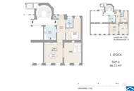 3 Zimmerwohnung in wunderschönem Altbau Nähe Wienzeile