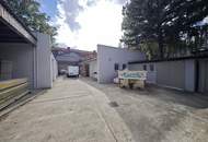 Autobahnnähe | Lagerplatz mit Freiflächen, Lagerräumen &amp; Flugdächer | ebenerdige Zufahrt | Personalräume vorhanden