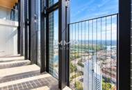 Penthouse AT THE TOP OF VIENNA. 51st Floor Above the DANUBE