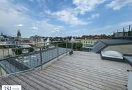Traumblick! Urbanes Wohnen– 1,5-Zimmer-Juwel im 7. Bezirk mit riesiger Dachterrasse
