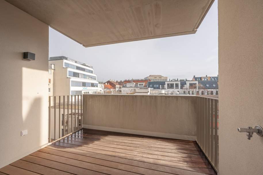 EDUART-The Art of Living: High-Quality 3-Room NEW-BUILD (Second Occupancy) with approx. 13 m² of Outdoor Space! (6/16), Wohnung-miete, 2.129,00,€, 1180 Wien 18., Währing