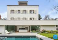 Bezugsfertige Villa der Wiener Moderne mit Garten und Swimmingpool