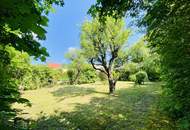 Grinzing: Eckgrundstück mit Zufahrt &amp; Wienblick – seltene Gelegenheit