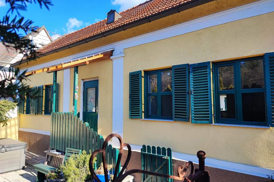 PRIVAT - ruhige Grünlage Pottenstein bei Wien - zentraler Wohnbereich saniert (Provisionsfrei), Haus-kauf, 273.000,€, 2563 Baden