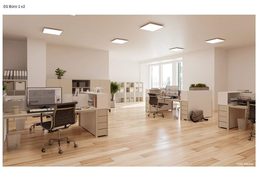 Büro mit rund 97 m2 Erstbezug in absoluter Ruhelage Provisionsfrei
