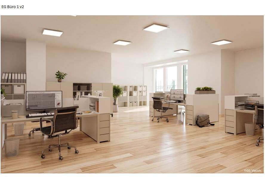 Büro mit rund 97 m2 Erstbezug in absoluter Ruhelage Provisionsfrei, Gewerbeobjekt-kauf, 370.000,€, 1120 Wien 12., Meidling