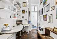 THE ESSENCE OF VIENNA - Das exklusive Altbaujuwel am Naschmarkt – 167 m² zeitlose Eleganz, kuratierte Designkunst und Blick auf Wiens neuen Naschpark.